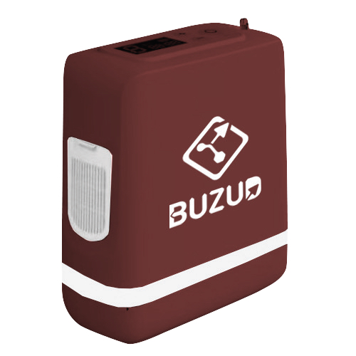 BUZUD Portable Oxygen Concentrator GENEROUS(red)