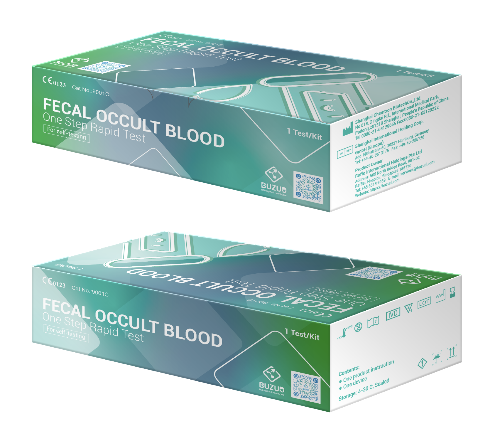 One-step Fecal Occult Blood Test