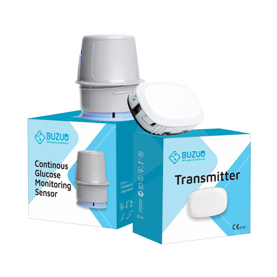 BUZUD Continuous Glucose Monitoring System Set 