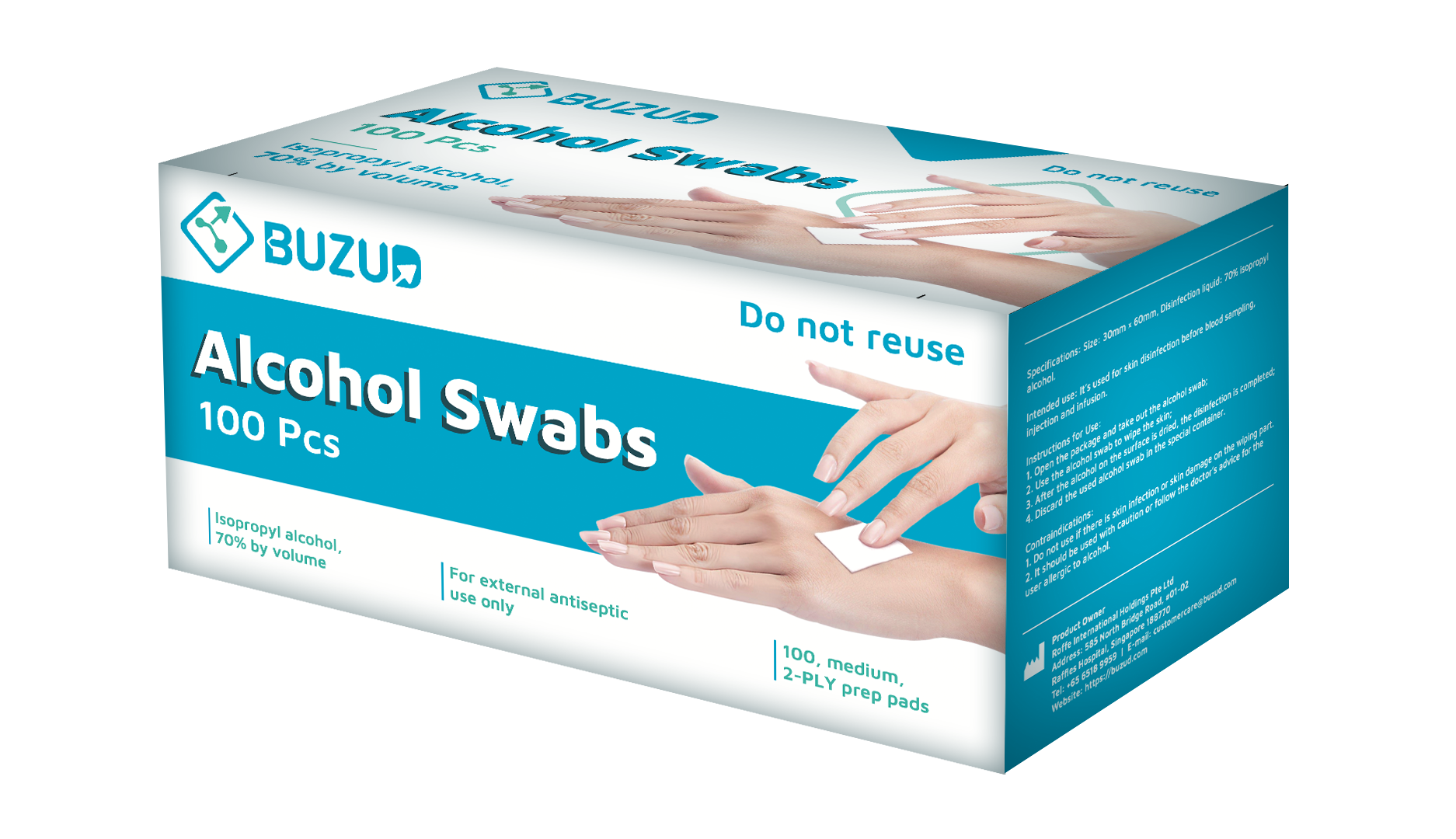 BUZUD Alcohol Swab